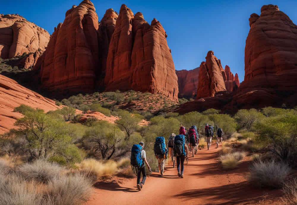 Hiking in Red Rock State Park