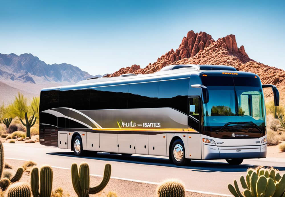 Tour bus rentals in Phoenix